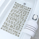 Slip-X Pebble Bath Mat 17x30 Gray 4 Per Case Price Per Case