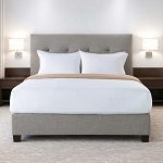 Martex Woven Basketweave Top Sheet King 117x118 100% Polyester White 6 Per Case Price Per Each