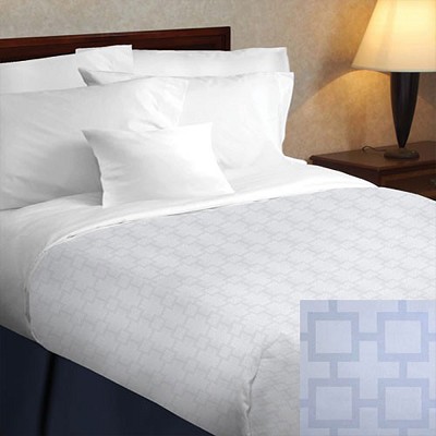 1888 Mills Beyond Woven Chain Link Top Cover Queen 96x120 100% MJS Polyester White 12 Per Case Price Per Each 