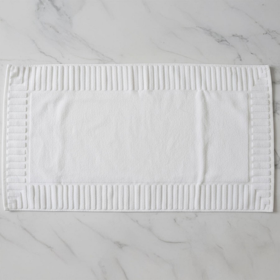 1888 Mills Royale Piano Key Bath Mat 20x32 100% Ring Spun Cotton Loops White 10.35Lb/Dz 4 Dz Per Case Price Per Dz 