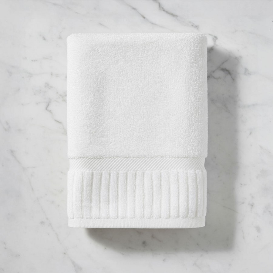 1888 Mills Royale Piano Key Bath Towels XL 27x58 100% Ring Spun Cotton Loops White 20.5Lb/Dz 2 Dz Per Case Price Per Dz 