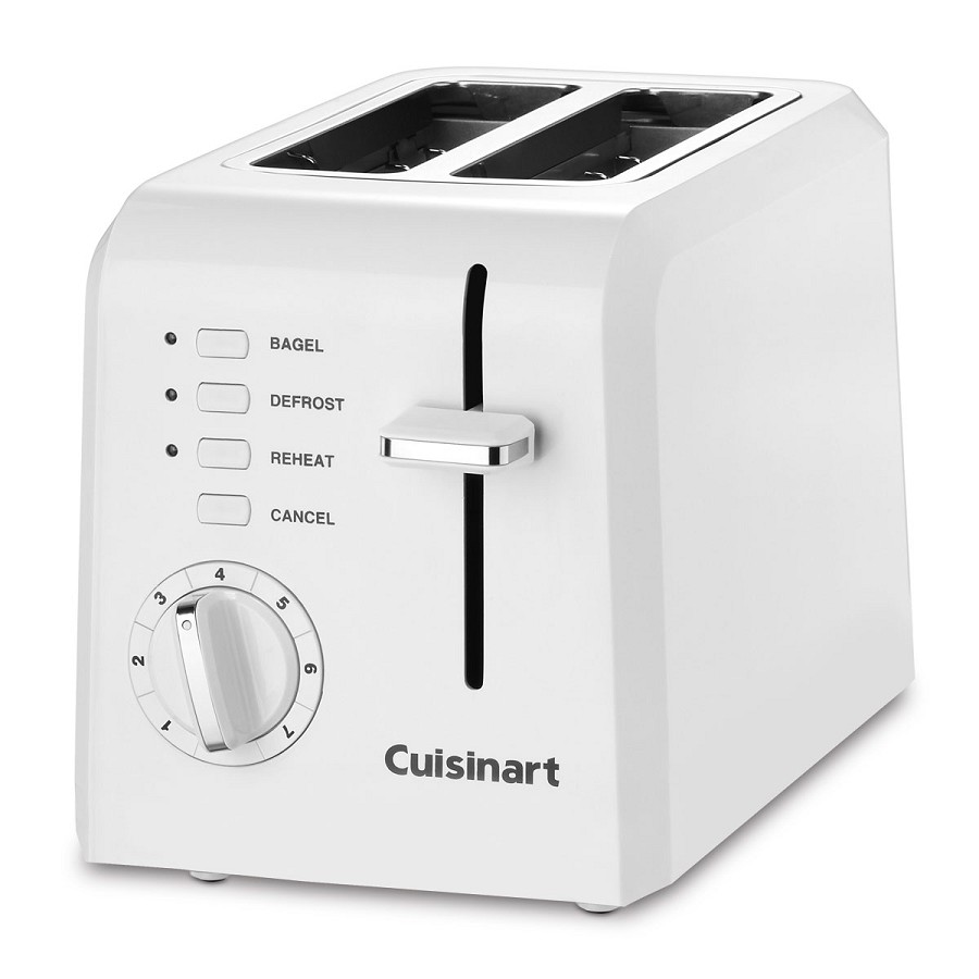 Cuisinart CPT-122 2-Slice Compact Plastic Toaster White 4 Per Case Price Per Each 