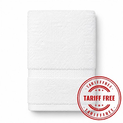 AHS Crown Hand Towels 16x30 100% Cotton Dobby White 4.50lb/dz 10 Dz Per Case Price Per Dz 