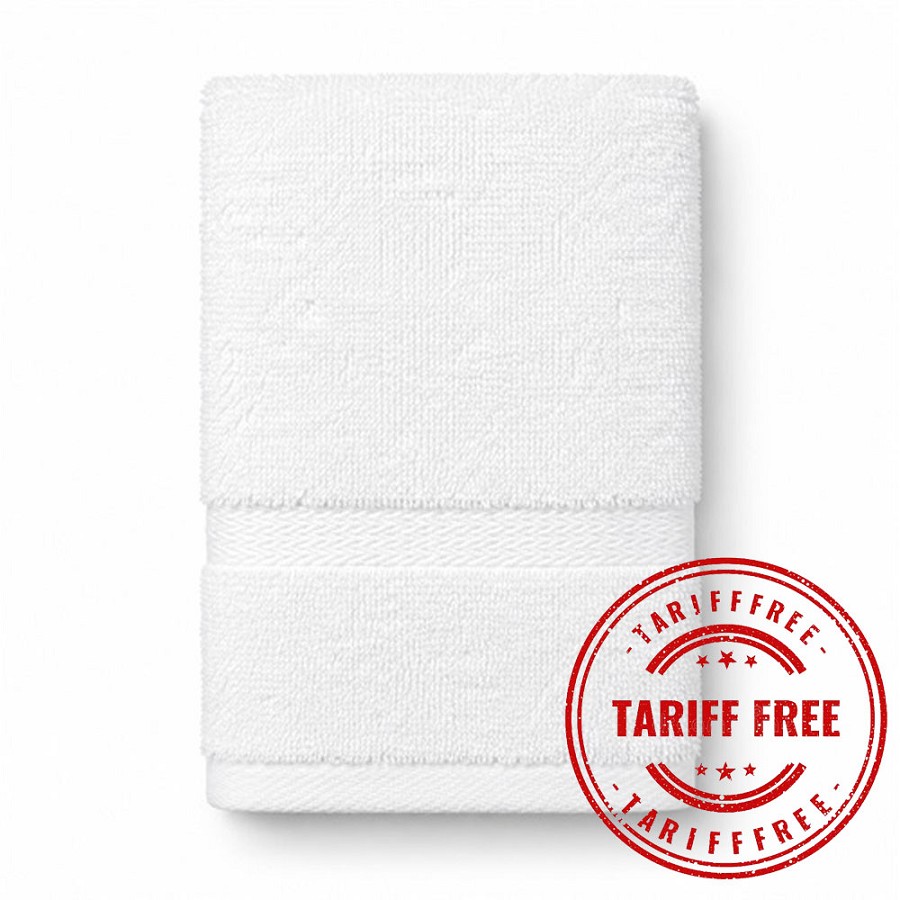 AHS Crown Hand Towels 16x30 100% Cotton Dobby White 4.50lb/dz 10 Dz Per Case Price Per Dz 