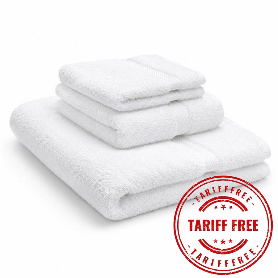AHS Crown Bath Mats 20x34 100% Cotton Dobby White 9.50lb/dz 2 Dz Per Case Price Per Dz 