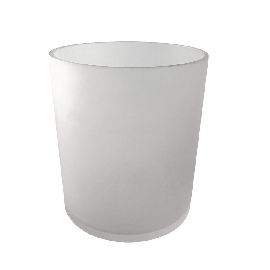 AHS Collection Laguna Resin 6 Qt. Wastebasket Ice 2 Per Case Price Per Each 