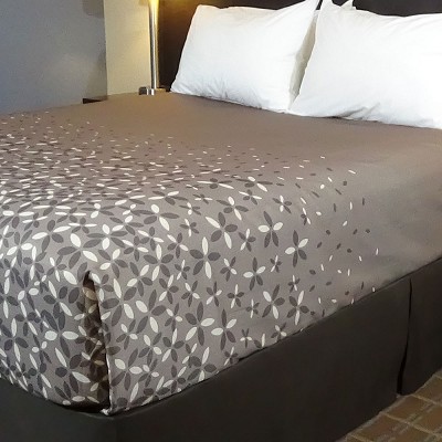AHS Simplicity Collection T-200 Love Me Not Top Sheets Full 86x96 100% Polyester Slate Gray 12 Per Case Price Per Each 