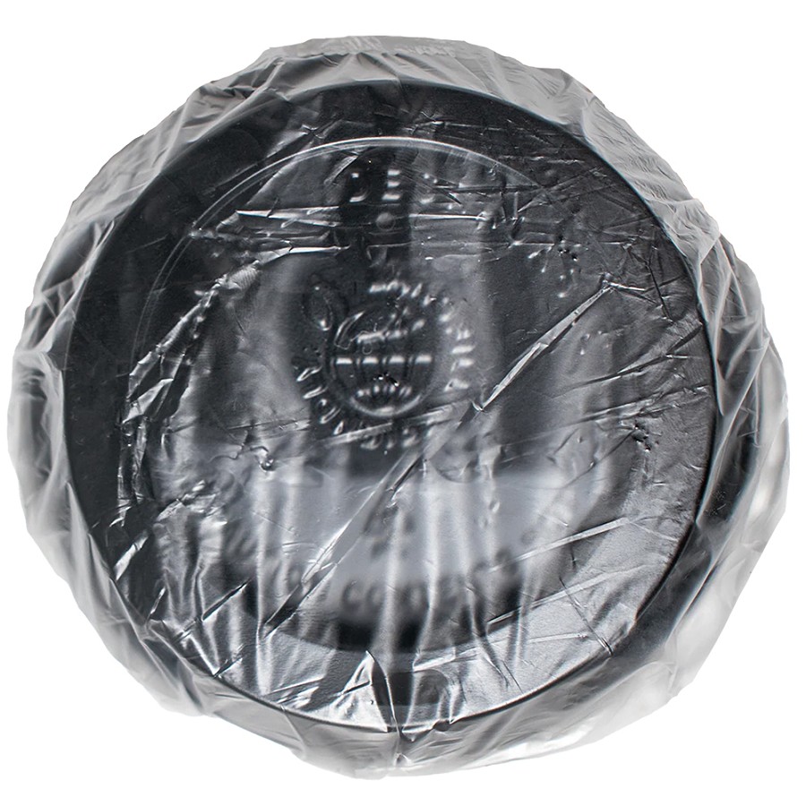 Amenity Services Hot Cup Degradable Black Eco-Lid Individually Eco-Wrapped 90mm Fits 10 Oz. 12 Oz. 16 Oz. Cups 1000 Per Case Price Per Case 