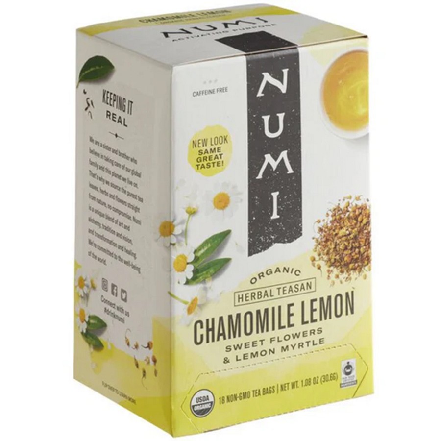 Amenity Services Numi Sweet Meadows Chamomile Lemon Organic Tea 108 Per Case Price Per Case 