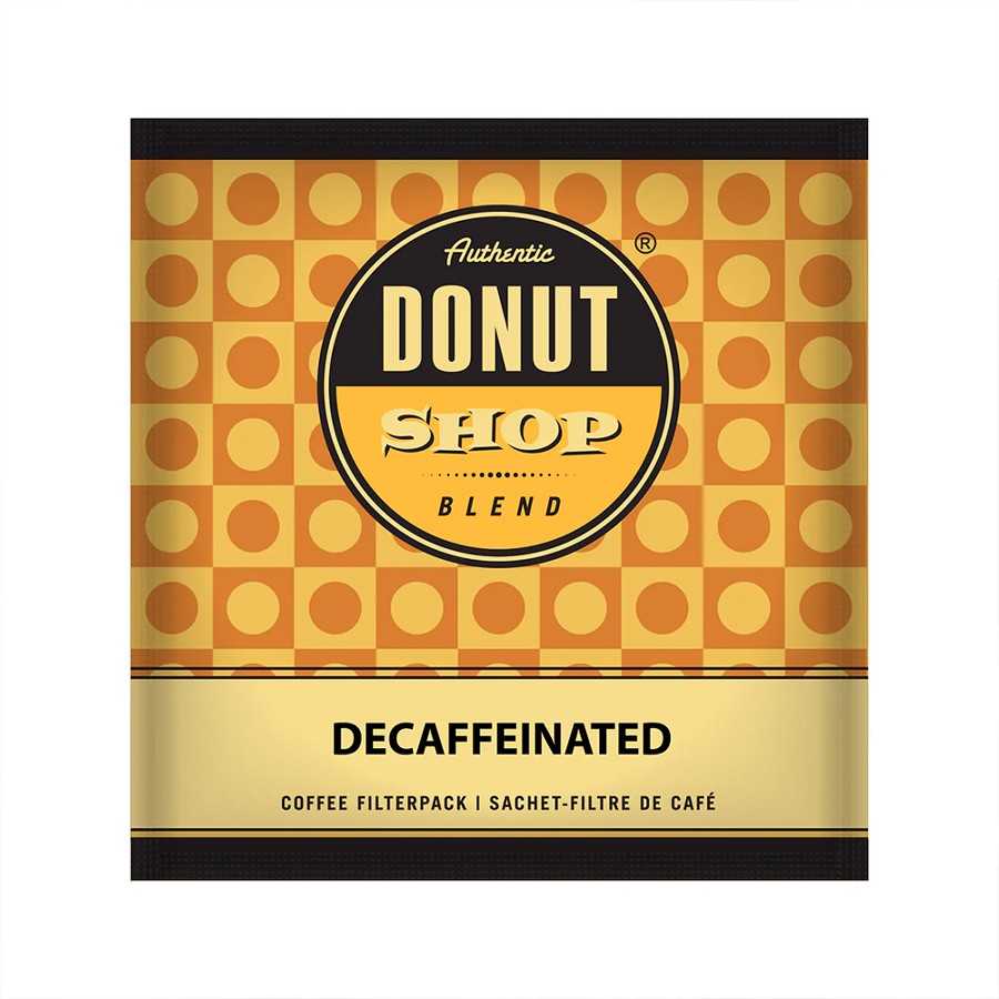 Amenity Services Donut Shop Old Fashioned Roast Decaf Filter Pouch Coffee 0.5Oz 150 Per Case Price Per Case 