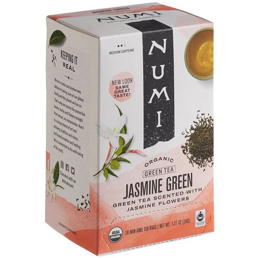 Amenity Services Numi Monkey King Jasmine Organic Green Tea 108 Per Case Price Per Case 