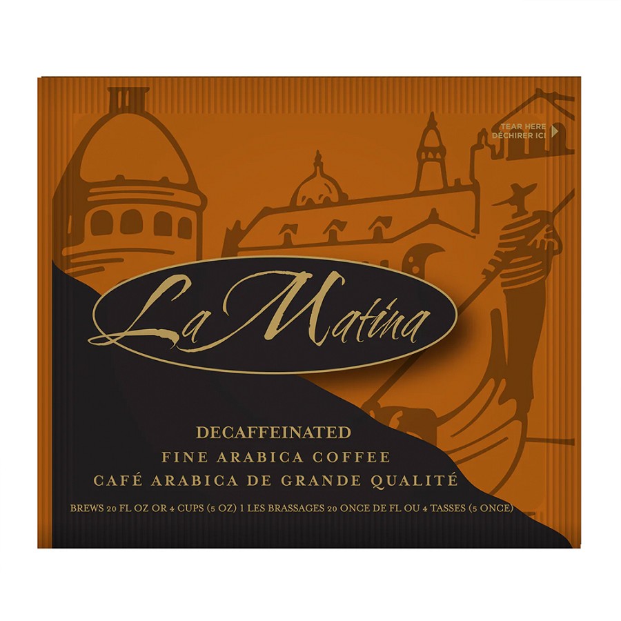 Amenity Services La Matina Ricco Decaf Coffee  0.5 Oz 150 Per Case Price Per Case 