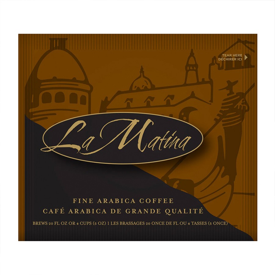 Amenity Services La Matina Ricco Regular Coffee 0.5 Oz, 150 Per Case Price Per Case 