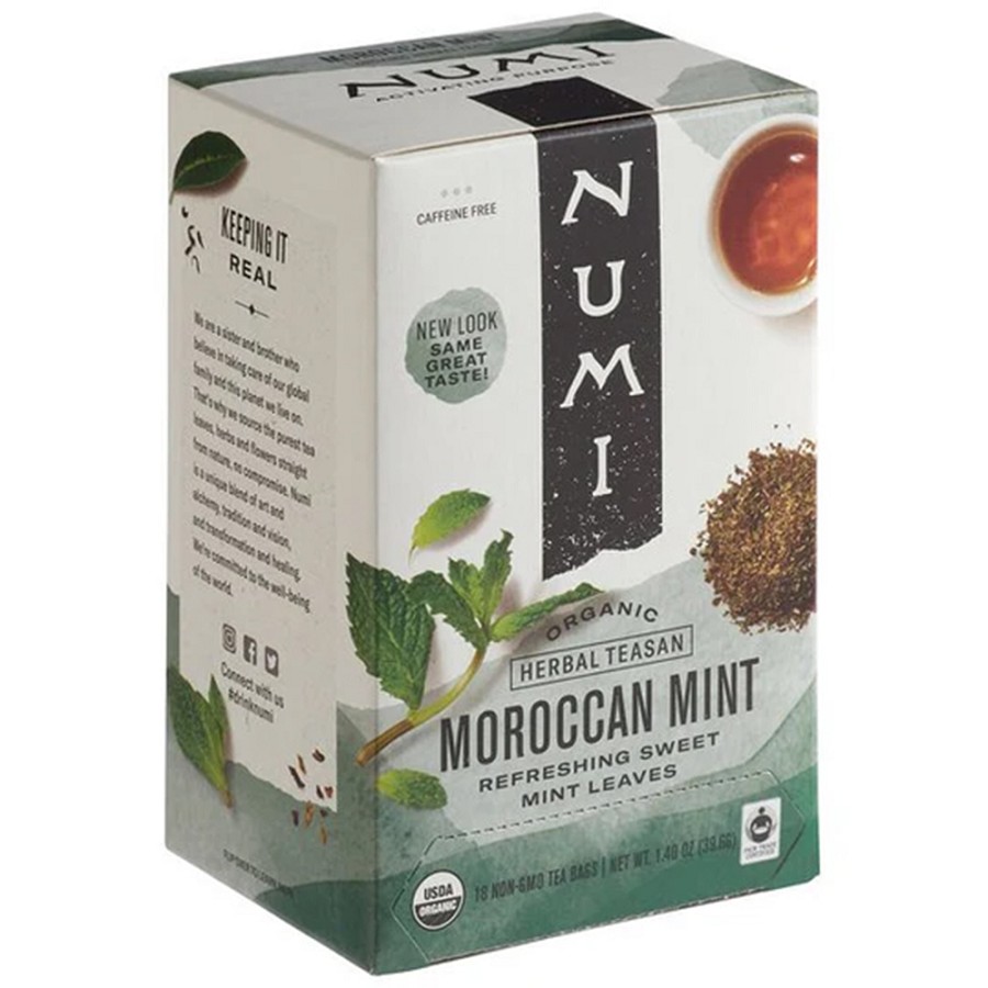 Amenity Services Numi Simply Mint Moroccan Organic Tea 108 Per Case Price Per Case 