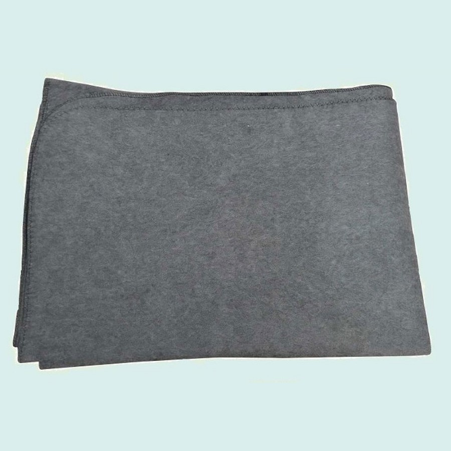 Atlantic Mills Wool Blend Relief Blankets 62x82 30% Wool 70% Manmade Fiber Gray 12 Per Case Price Per Each 