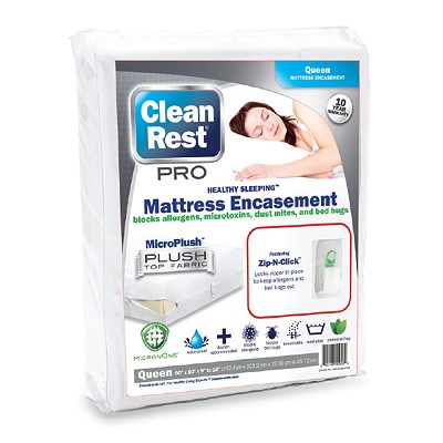 CleanRest PRO Waterproof Mattress Encasement Cal. King 72x84x9-18' 3 Per Case Price Per Each 