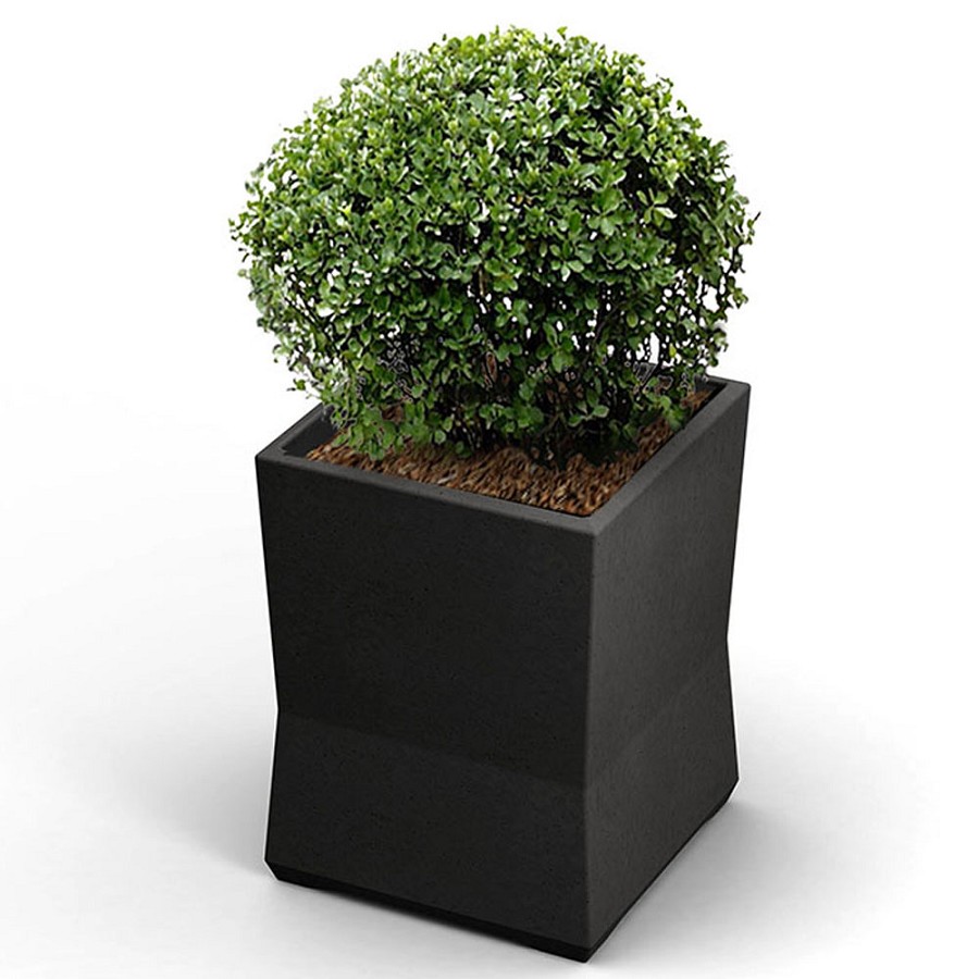 Commercial Zone 20' ModTec Series Planter Gunmetal Satin 