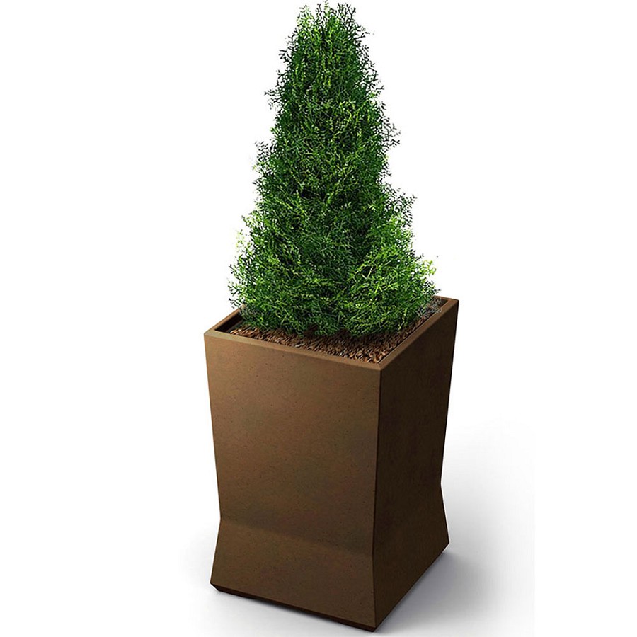Commercial Zone 28' ModTec Series Planter Old Bronze 
