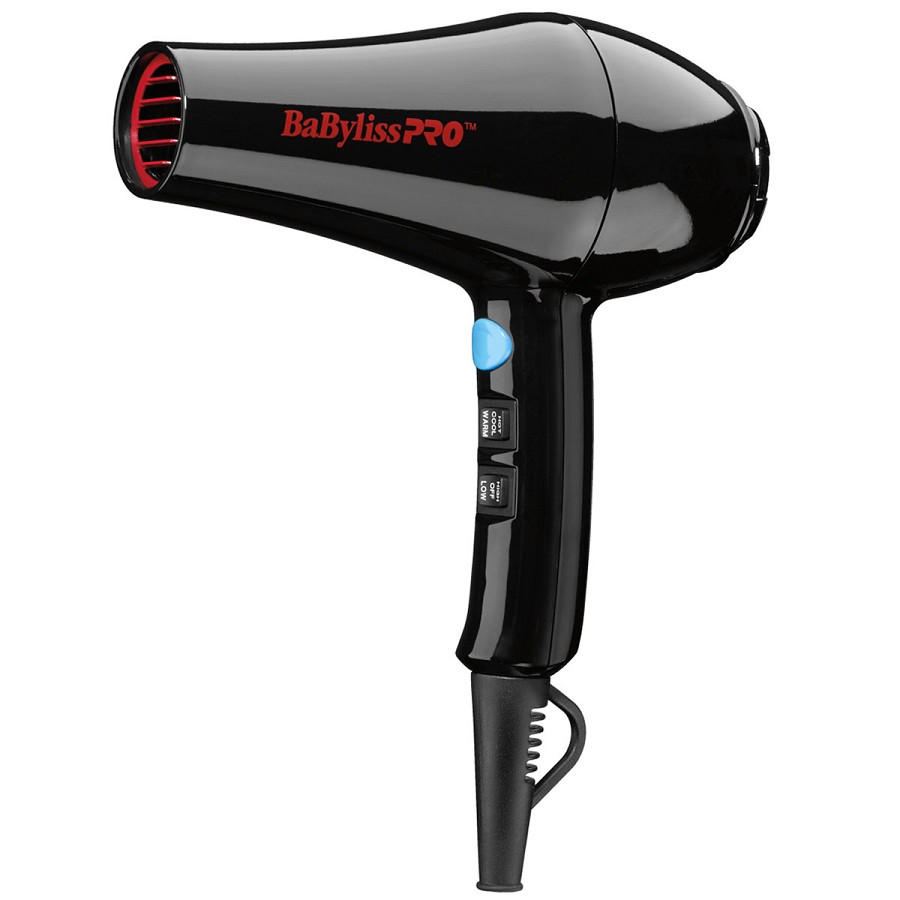Conair BHOSPBK6689 BaByliss Pro 1875 Watt Ionic Full Size Hair Dryer Black 6 Per Case Price Per Each 