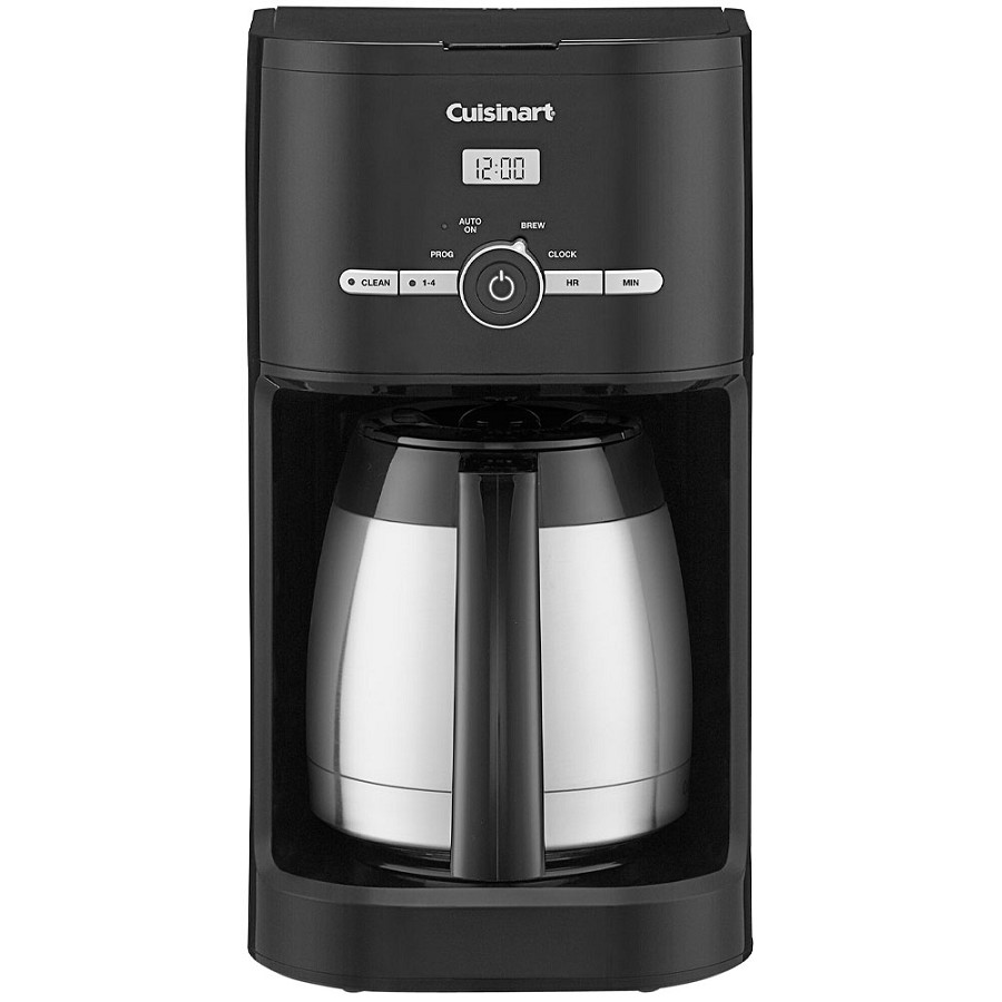 Cuisinart DCC-1170BKNASWH 10 Cup Programmable Coffee Maker Black/Stainless 
