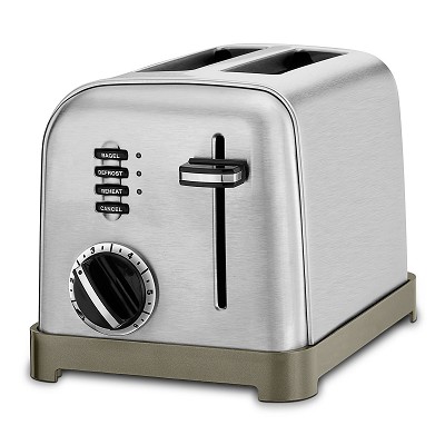Cuisinart CPT-160 2-Slice Metal Classic Toaster Brushed Stainless 4 Per Case Price Per Each 