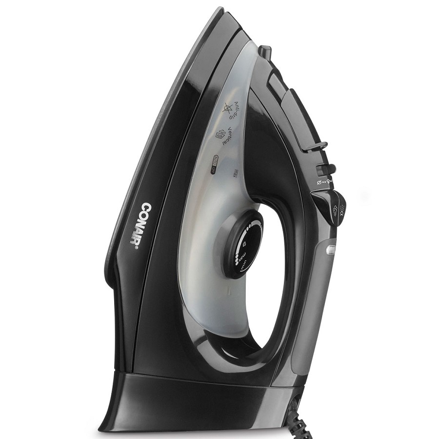 Conair WCI316BK Full Size Steam & Dry Iron Black 6 Per Case Price Per Each 