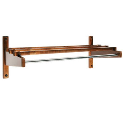 CSL 36” TEC Economy Series Hardwood Top Bars With 5/8” Hanging Rod Walnut 