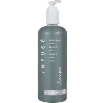 Diversified Hospitality Acquavera Infusé Lavender Mint Collection Shampoo 13.53 Oz. Bottle For Pump Dispenser 12 Per Case Price Per Case 
