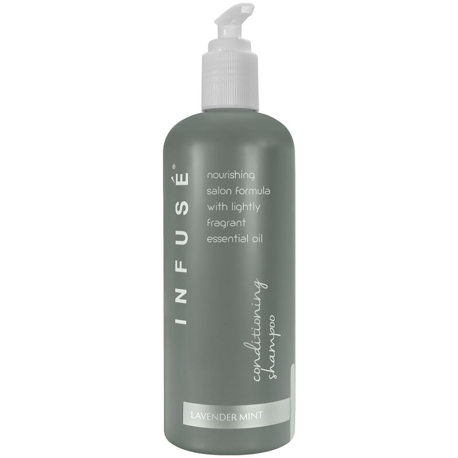 Diversified Hospitality Acquavera Infusé Lavender Mint Collection Conditioning Shampoo 13.53 Oz. Bottle For Pump Dispenser 12 Per Case Price Per Case 