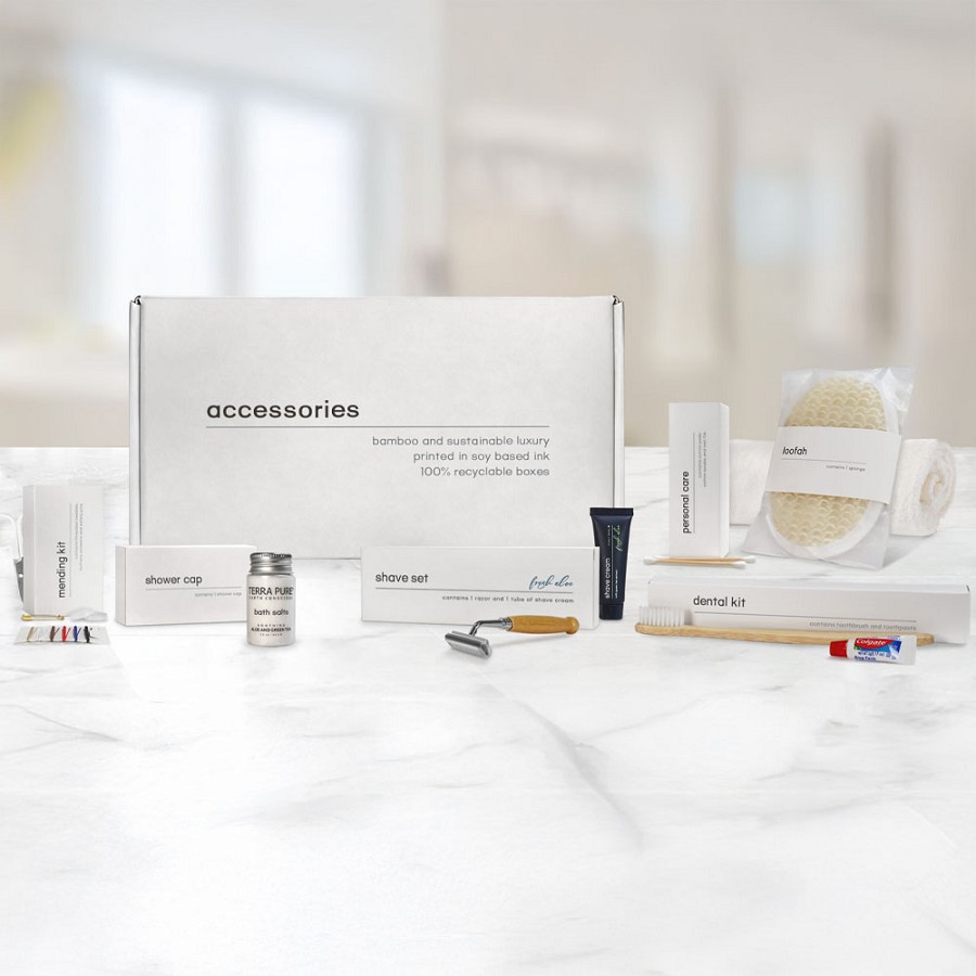 Diversified Hospitality Premium Boxed Accessory Ecobox Kit 20 Per Case 3 Case Minimum 
