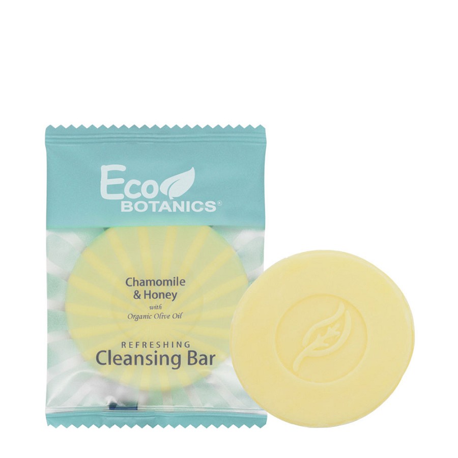 Diversified Hospitality Eco Botanics Chamomile & Honey Collection Cleansing Bars .5 Oz. Sachet  Soap 1000 Per Case 3 Case Minimum 