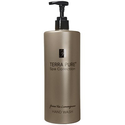 Diversified Hospitality Terra Pure Green Tea Lemongrass Collection Hand Wash 16.23 Oz. Bottle For Pump Dispenser 12 Per Case Price Per Case 