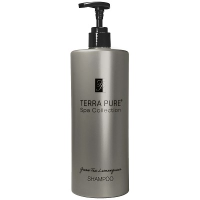 Diversified Hospitality Terra Pure Green Tea Lemongrass Collection Shampoo 16.23 Oz. Bottle For Pump Dispenser 12 Per Case Price Per Case 