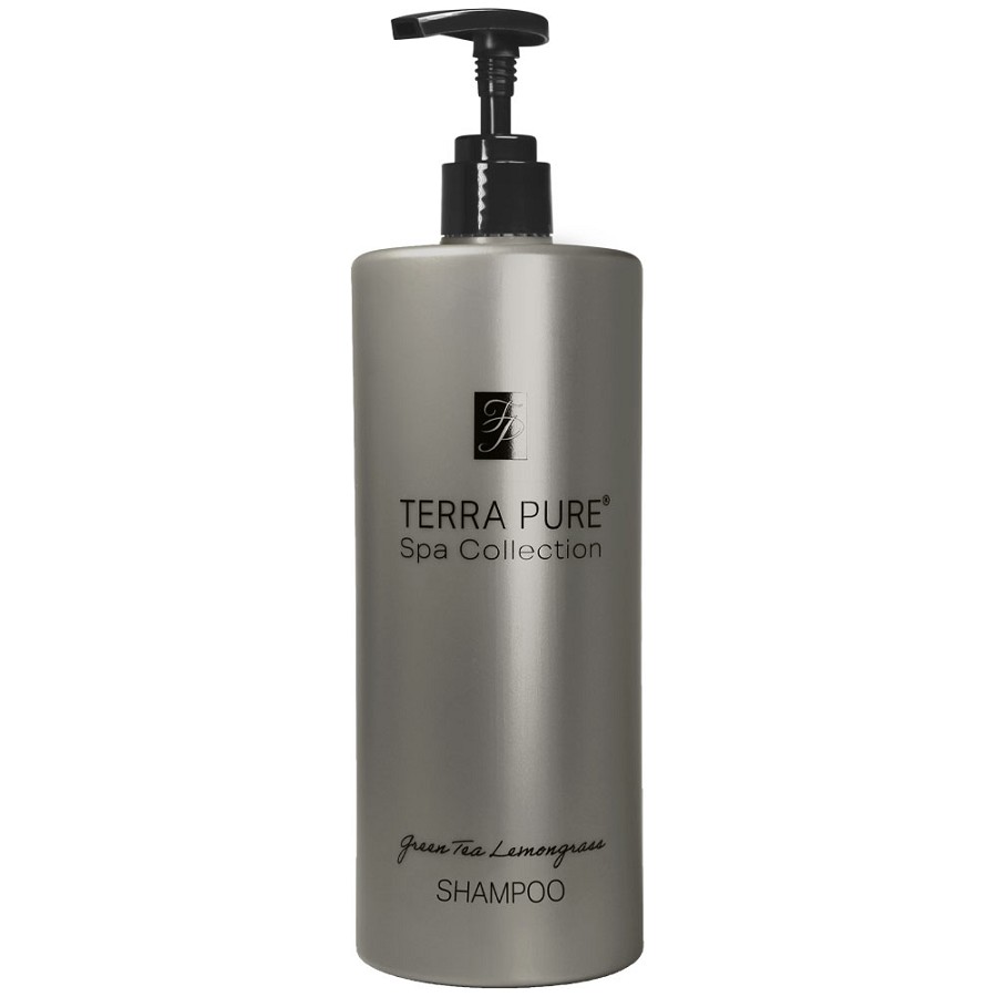 Diversified Hospitality Terra Pure Green Tea Lemongrass Collection Shampoo 16.23 Oz. Bottle For Pump Dispenser 12 Per Case Price Per Case 