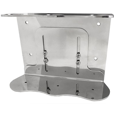 Diversified Hospitality EcoLux Triple Dispenser Wall Bracket Stainless Steel 10 Per Case Price Per Each 