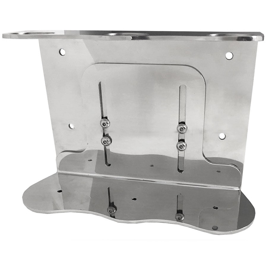Diversified Hospitality EcoLux Triple Dispenser Wall Bracket Stainless Steel 10 Per Case Price Per Each 