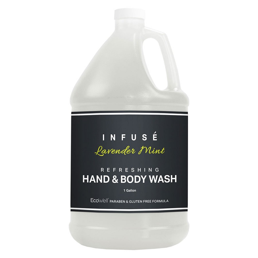 Diversified Hospitality Infusé Lavender Mint Collection Hand & Body Wash 1 Gallon Bottle 4 Per Case Price Per Case 