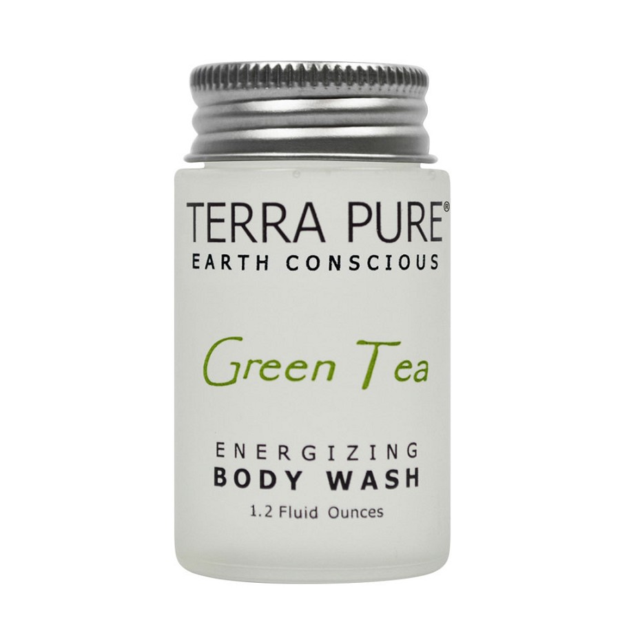 Diversified Hospitality Terra Pure Green Tea Collection Body Wash 1.2 Oz. Jar 300 Per Case 3 Case Minimum 