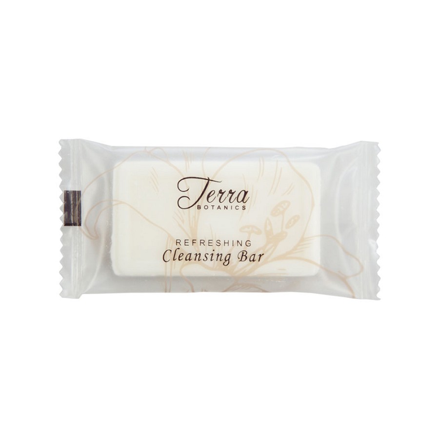 Diversified Hospitality Terra Botanics Collection Cleansing Bars .5 Oz. Sachet Soap 1000 Per Case 3 Case Minimum 