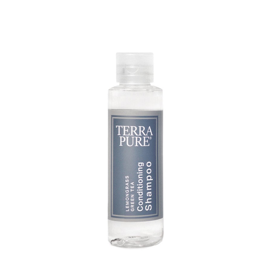 Diversified Hospitality Terra Pure Lemongrass Green Tea Collection Conditioning Shampoo 1 Oz. Bottle 240 Per Case 3 Case Minimum 