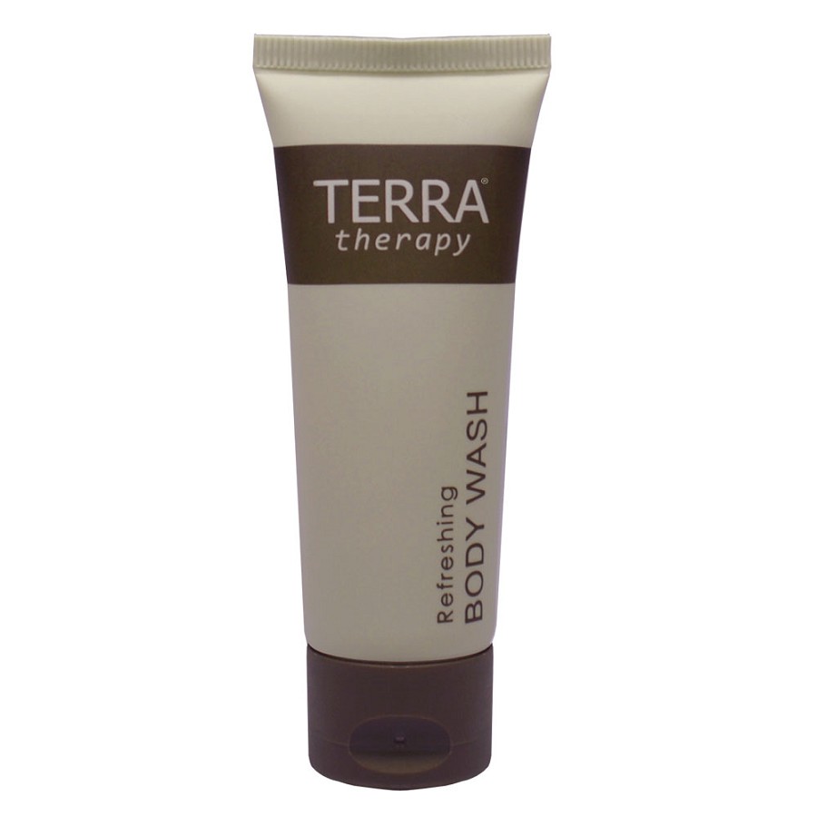 Diversified Hospitality Terra Therapy Green Tea And Lemongrass Collection Body Wash 1 Oz. Tube Flip Cap 300 Per Case 3 Case Minimum 