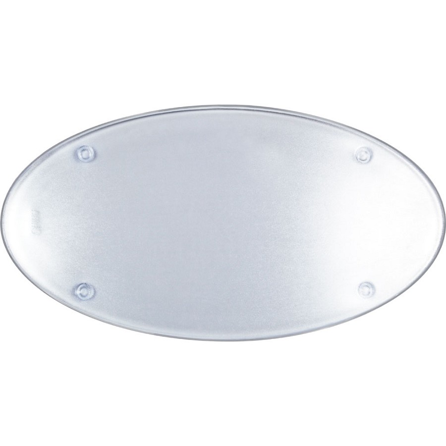 Diversified Hospitality Amenity Tray Oval Frosted 4.25x8 In. 50 Per Case Price Per Case 