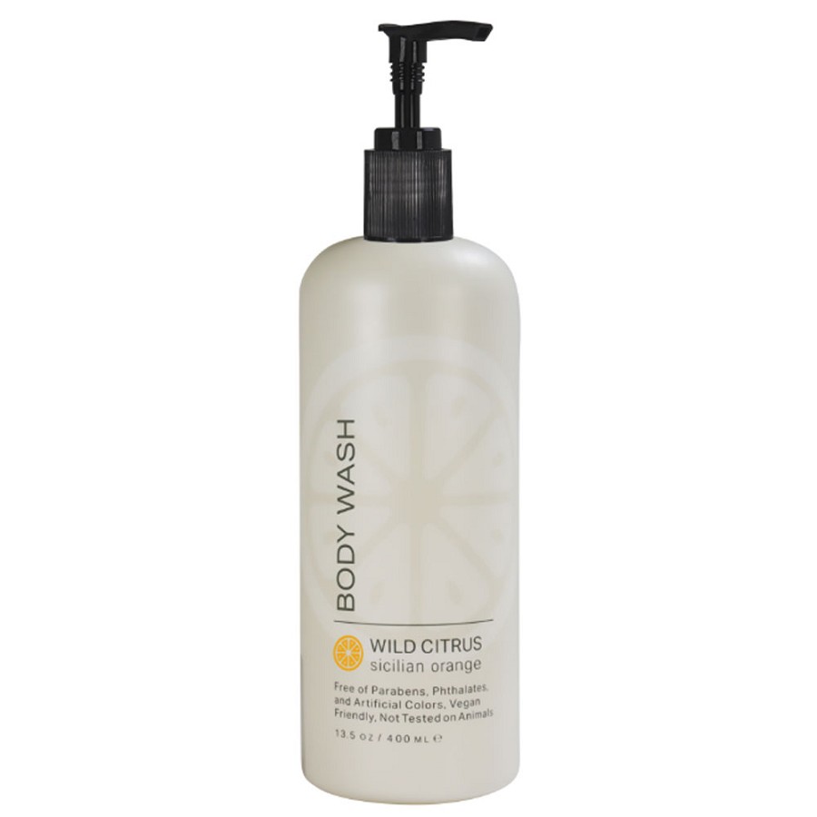 Diversified Hospitality Acquavera Terra Pure Wild Citrus Collection Body Wash 13.53 Oz. Bottle For Pump Dispenser 12 Per Case Price Per Case 
