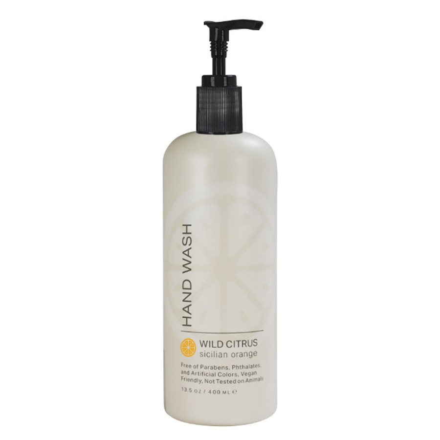 Diversified Hospitality Acquavera Terra Pure Wild Citrus Collection Hand Wash 13.53 Oz. Bottle For Pump Dispenser 12 Per Case Price Per Case 