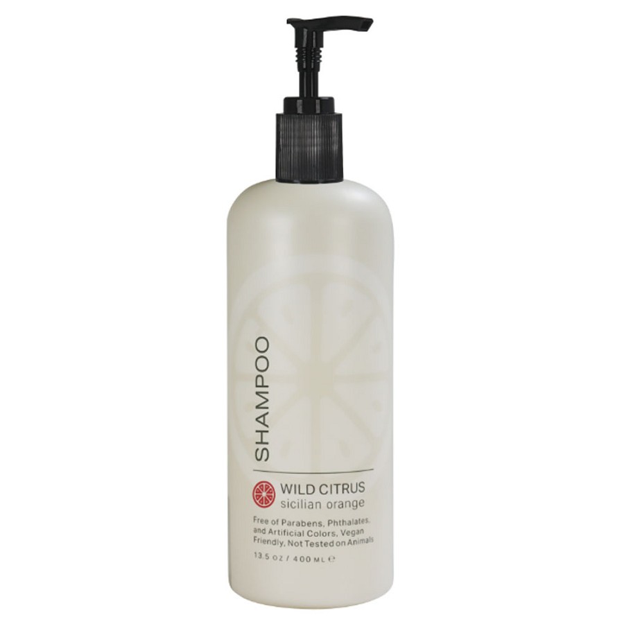 Diversified Hospitality Acquavera Terra Pure Wild Citrus Collection Shampoo 13.53 Oz. Bottle For Pump Dispenser 12 Per Case Price Per Case 