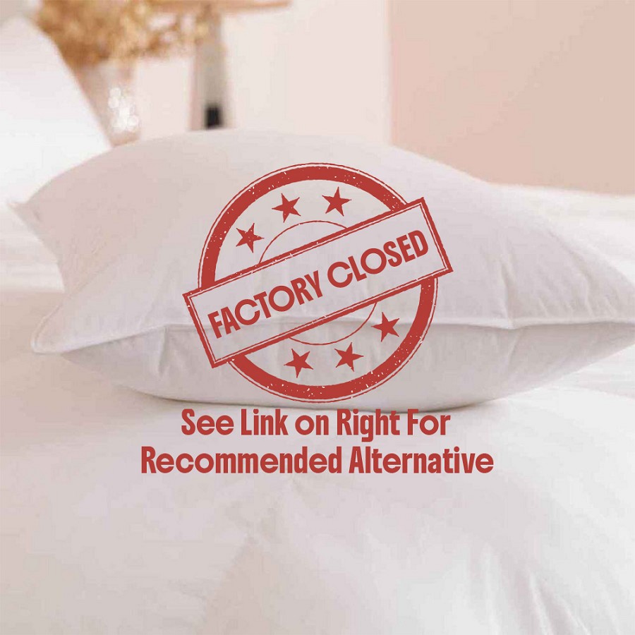 Downlite Microloft Down Alternative Gel Pillows King 20x36 36 Oz. Fill Medium Support 6 Per Case Price Per Each 
