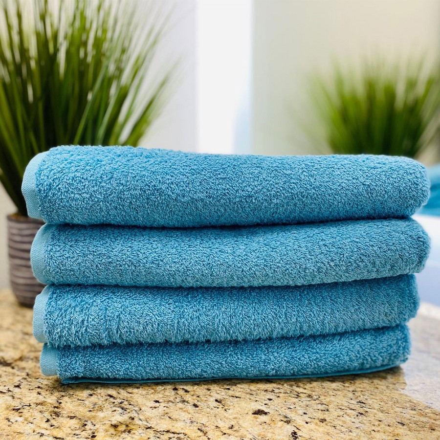 Ganesh Aqua Blue Beach Towel 27x54 100% Ringspun Cotton 12Lb/Dz 4 Dz Per Case Price Per Dz 
