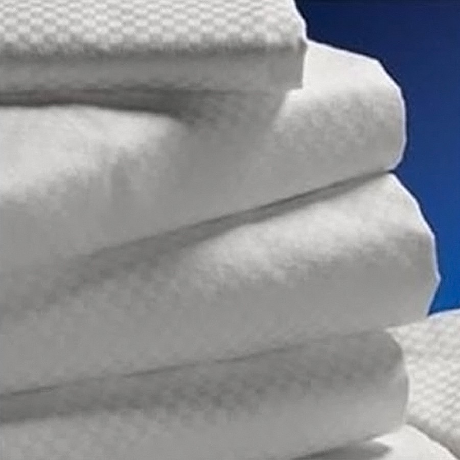 Ganesh Oxford Micro Check T-300 Fitted Sheets With 15' Pockets King 78x80x 15 65% Cotton 35% Polyester White 1 Dz Per Case Price Per Dz 