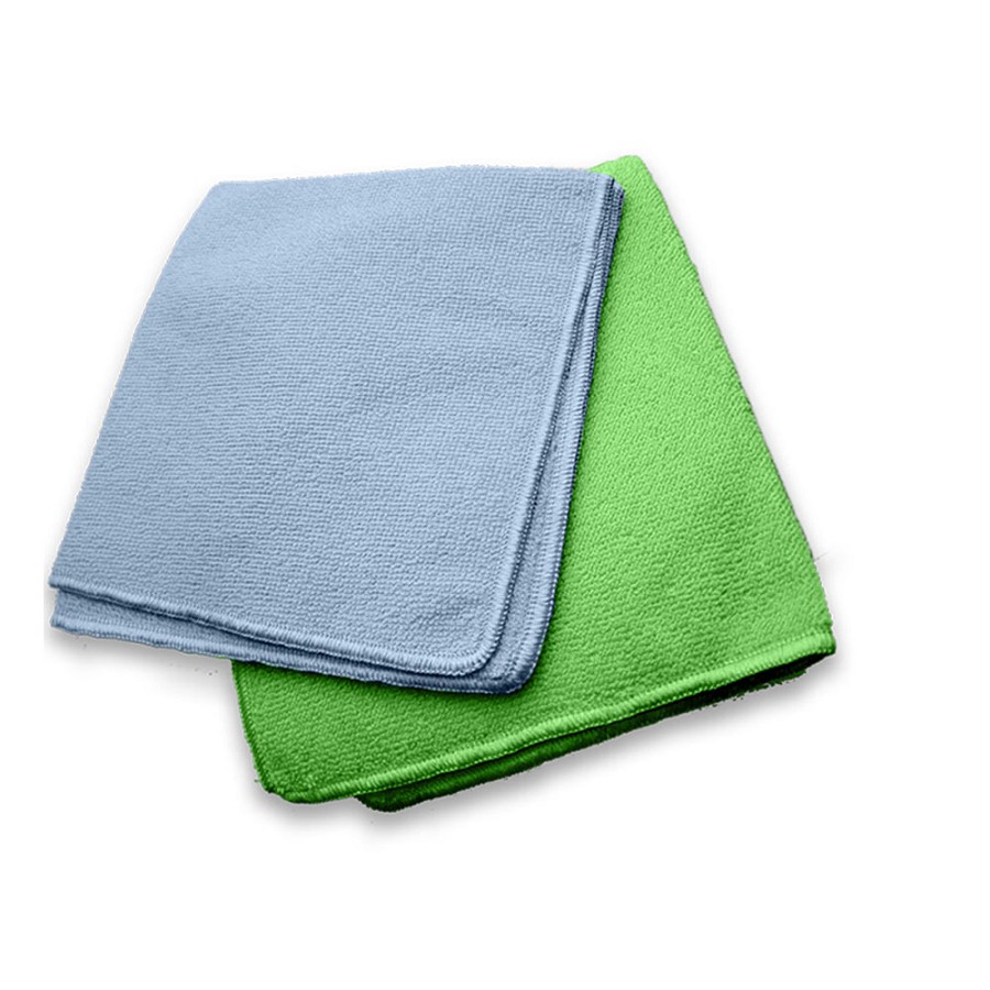 Ganesh Microfiber Cloth 16x16 78% Polyester 22% Polyamide Microfiber Green Or Blue 50 Dz Per Case Price Per Dz 