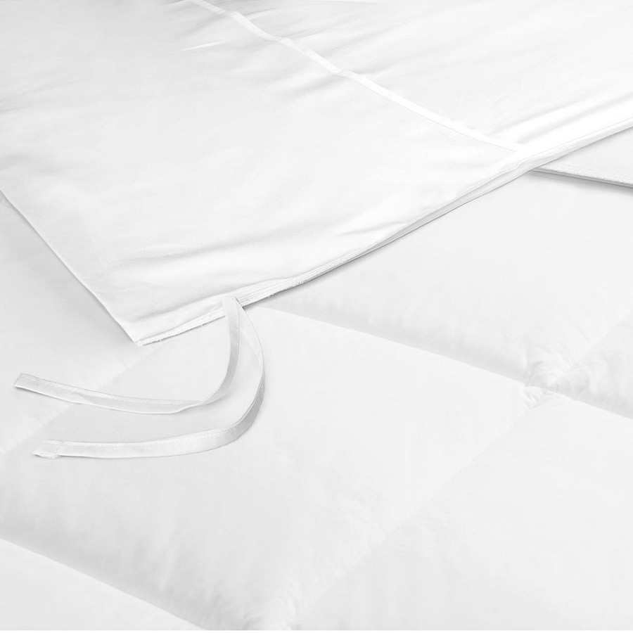 Ganesh Oxford T-400 Duvet Covers King 110x99 100% Cotton Sateen White 12 Per Case Price Per Each 
